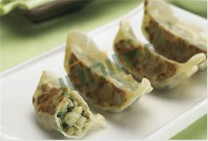 Frozen Kimchi and Vegetables Dumpling