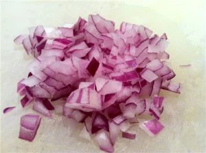 Frozen Red Onion Diced